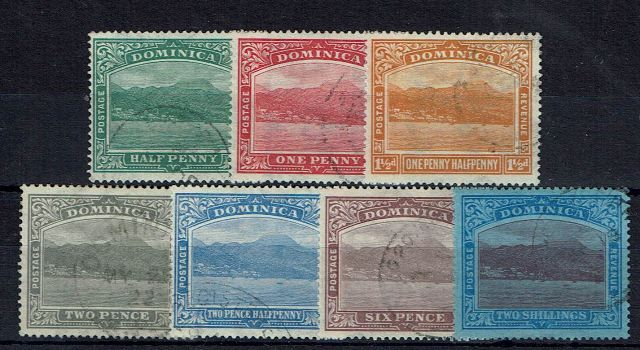 Image of Dominica SG 62/9 FU British Commonwealth Stamp